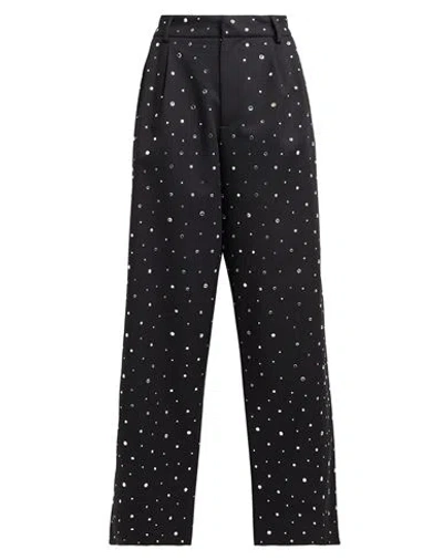 Giuseppe Di Morabito Woman Pants Black Size 6 Cotton, Polyamide, Elastane
