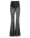 Giuseppe Di Morabito Mesh Flare Pants In Black