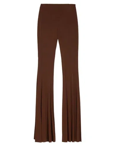 Giuseppe Di Morabito Woman Pants Brown Size 6 Viscose, Elastane