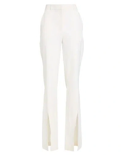 Giuseppe Di Morabito Woman Pants Cream Size 6 Wool, Lycra In White