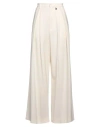 Giuseppe Di Morabito Woman Pants Ivory Size 4 Virgin Wool, Elastane In Neutral