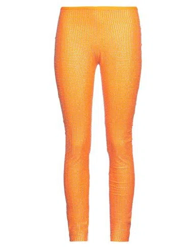 Giuseppe Di Morabito Woman Pants Orange Size 6 Polyamide, Elastane