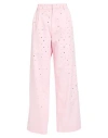 Giuseppe Di Morabito Woman Pants Pink Size 6 Cotton, Polyamide, Elastane