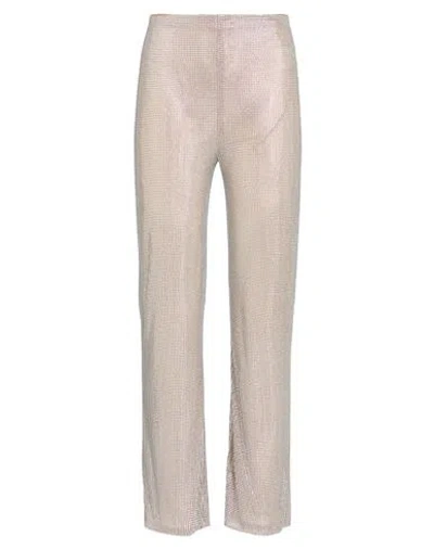 Giuseppe Di Morabito Woman Pants Silver Size 6 Polyamide, Elastane