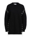 Giuseppe Di Morabito Open-knit Merino-cashmere Jumper In Black