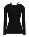 Giuseppe Di Morabito Woman Sweater Black Size 8 Viscose, Polyester