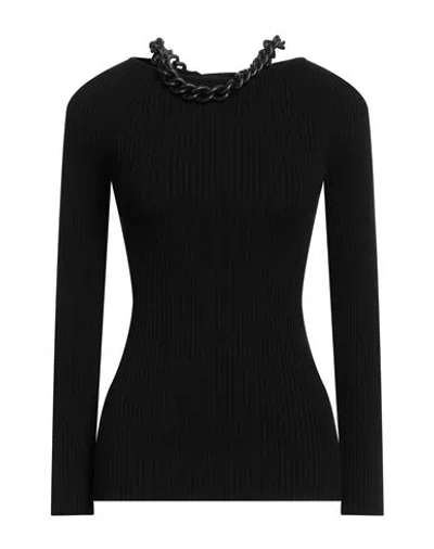 Giuseppe Di Morabito Woman Sweater Black Size 8 Viscose, Polyester