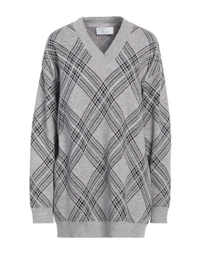 Giuseppe Di Morabito Woman Sweater Light Grey Size 2 Merino Wool