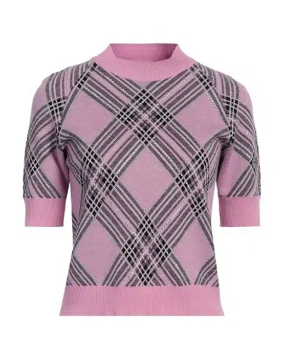 Giuseppe Di Morabito Woman Sweater Purple Size 2 Merino Wool