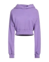 Giuseppe Di Morabito Woman Sweatshirt Purple Size S Cotton In Purple