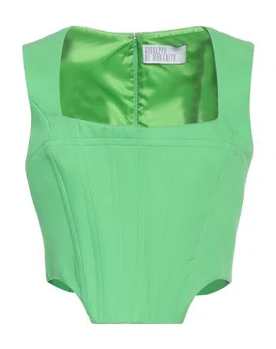 Giuseppe Di Morabito Woman Top Acid Green Size 8 Wool In Green