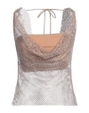 Giuseppe Di Morabito Woman Top Beige Size M/l Polyamide