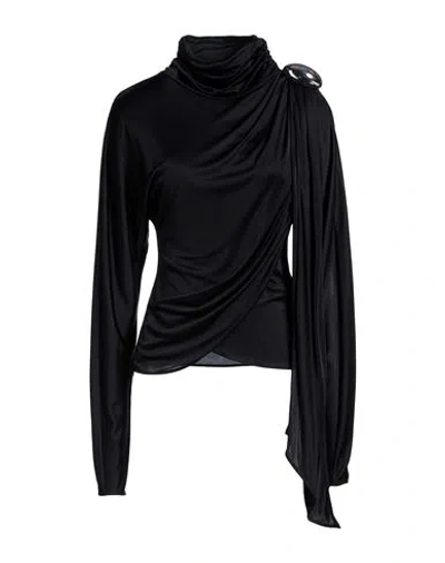 Giuseppe Di Morabito Woman Top Black Size 10 Viscose