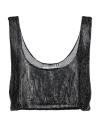 Giuseppe Di Morabito Woman Top Black Size 4 Polyamide, Elastane In Black