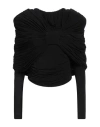 Giuseppe Di Morabito Woman Top Black Size 6 Viscose, Elastane