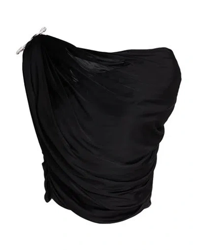 Giuseppe Di Morabito Woman Top Black Size 8 Viscose