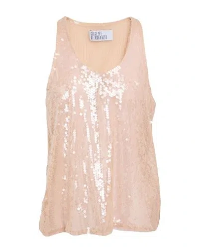 Giuseppe Di Morabito Woman Top Blush Size 8 Polyester In Pink