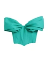 Giuseppe Di Morabito Woman Top Emerald Green Size 4 Wool In Green