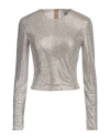 Giuseppe Di Morabito Crystal-embellished Top In Beige