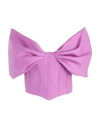 Giuseppe Di Morabito Woman Top Pink Size 4 Wool In Pink