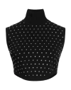Giuseppe Di Morabito Woman Turtleneck Black Size 6 Viscose, Polyester