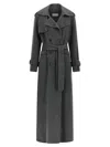 Giuseppe Di Morabito Women Long Coat In Gray