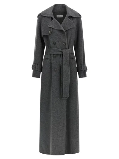 Giuseppe Di Morabito Women Long Coat In Gray