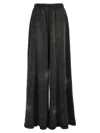Giuseppe Di Morabito Crystal Embellished High Rise Wide Leg Trousers