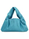 Giuseppe Di Morabito Rhinestone-embellished Knotted Tote Bag In Light Blue