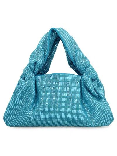 Giuseppe Di Morabito Women's Strass Shoulder Bag In Light Blue