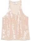 Giuseppe Di Morabito Scoop Neck Tank Top In Multicolor
