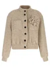Giuseppe Di Morabito Wool Bomber Jacket Puffer Jackets Beige In Neutral