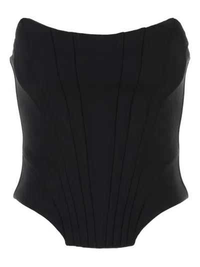 GIUSEPPE DI MORABITO WOOL BUSTIER