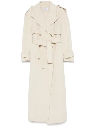 Giuseppe Di Morabito Wool Coat In Neutrals