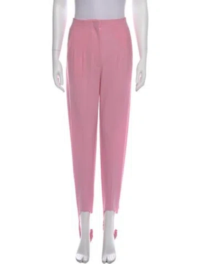 Pre-owned Giuseppe Di Morabito Wool Straight Leg Pants W/ Tags In Pink