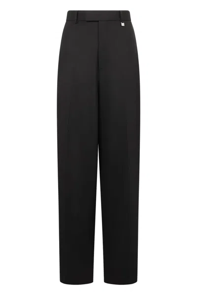 Giuseppe Di Morabito Wool Trousers In Black