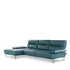 Giuseppe Nicoletti 2 Piece Amica Sectional In Botero  Ottanio