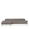Giuseppe Nicoletti 2 Piece Esposta Sectional In Bull  Biscotto