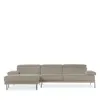 Giuseppe Nicoletti 2 Piece Esposta Sectional In Bull  Fango