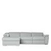 Giuseppe Nicoletti 3 Piece Catania Motion Sectional In Torello  Aluminium