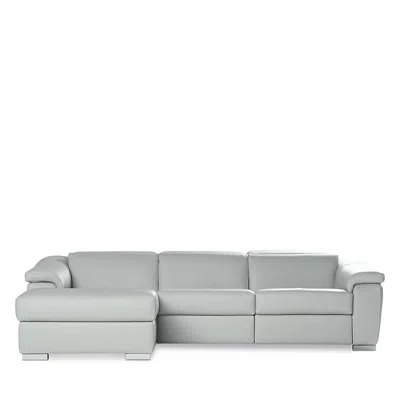 Giuseppe Nicoletti 3 Piece Catania Motion Sectional In Torello  Aluminium