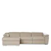 Giuseppe Nicoletti 3 Piece Catania Motion Sectional In Torello  Biscotto