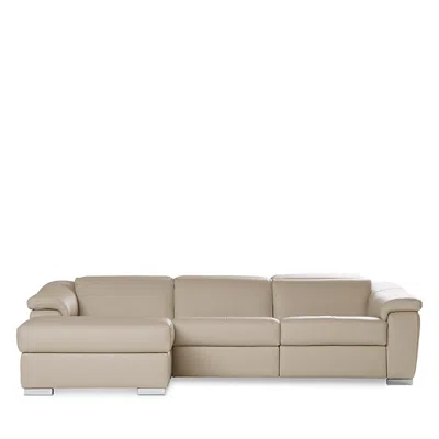 Giuseppe Nicoletti 3 Piece Catania Motion Sectional In Torello  Biscotto