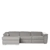 Giuseppe Nicoletti 3 Piece Catania Motion Sectional In Torello  Fango