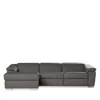 Giuseppe Nicoletti 3 Piece Catania Motion Sectional In Torello  Grigio Scuro