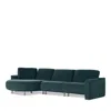 Giuseppe Nicoletti 3 Piece Ottranto Sectional
