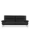 Giuseppe Nicoletti Amica Leather Sofa In Botero  Grigio
