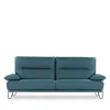Giuseppe Nicoletti Amica Leather Sofa In Botero  Ottanio