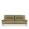 Giuseppe Nicoletti Amica Leather Sofa In Touch  Olive