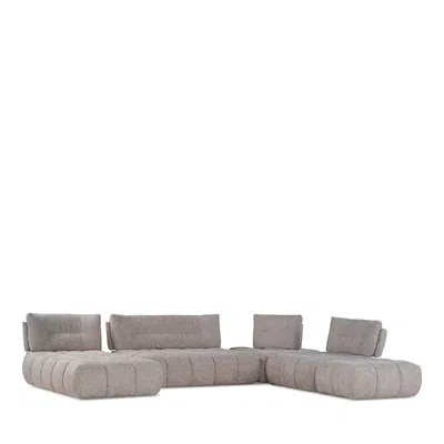 Giuseppe Nicoletti Ballare 6 Piece Sectional In Sand